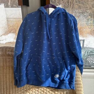 Nike Women’s Blue Logo Hoodie